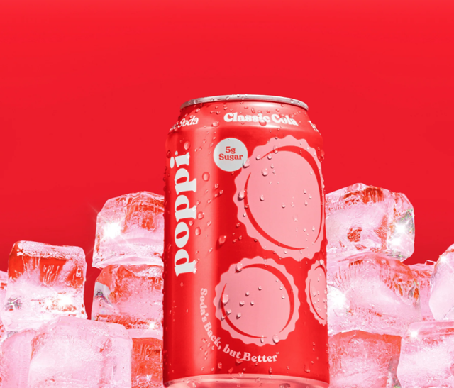 Poppi Classic Cola.