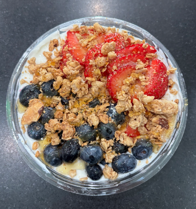 Yogurt Parfait.