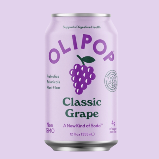 Olipop Classic Grape.