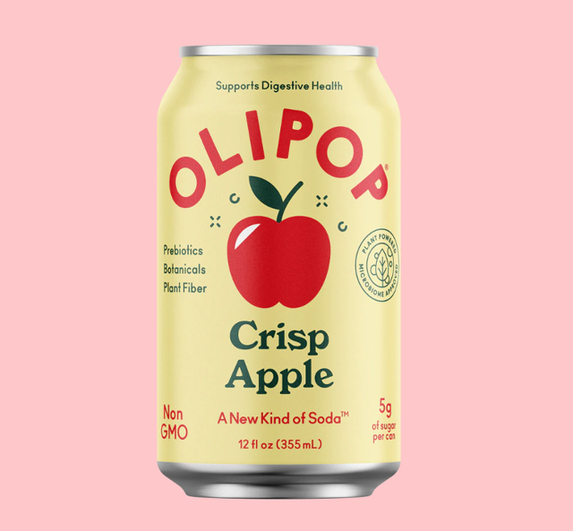 Olipop Crisp Apple.